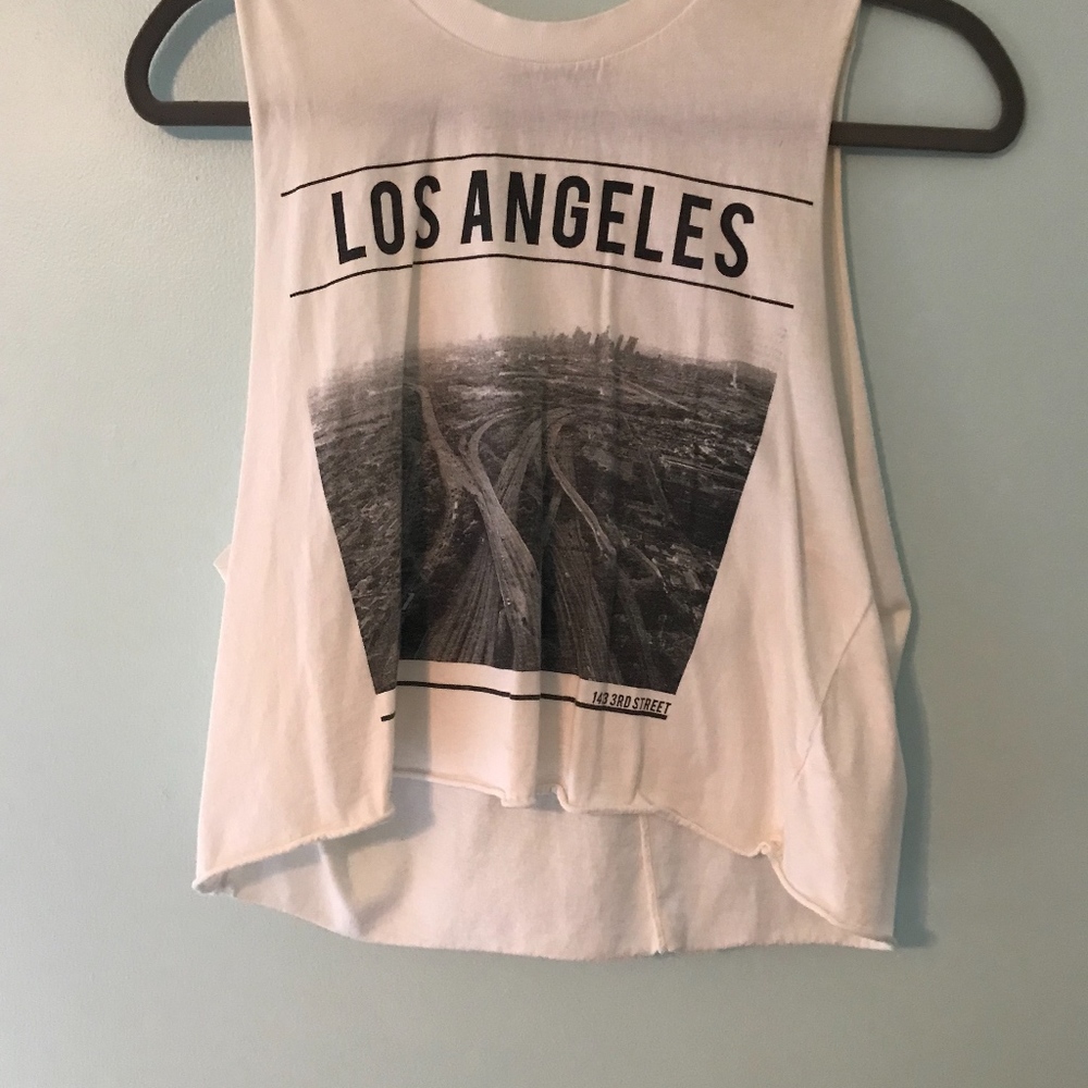 Brandy Melville Los Angeles Muscle Tank